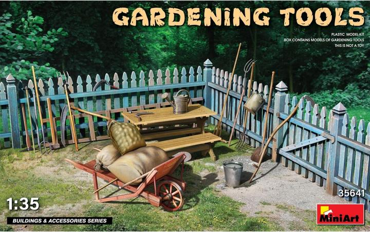 Actual product image 1:35 Garden tool set