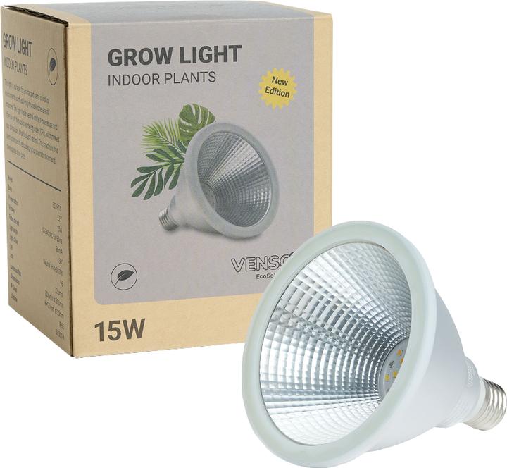 Produktbild Venso E27 Pflanzenlampe "Indoor plants" 15W 60° (LED)