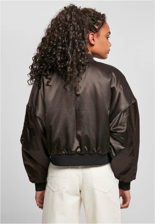 Immagine prodotto Urban Classics Bomber corto da donna in raso oversize (XL)