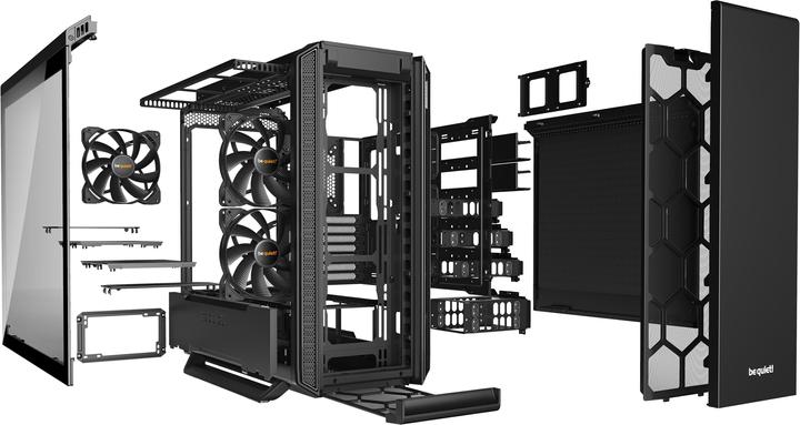 Produktbild be quiet! Silent Base 801 Window (ATX, mATX, Mini-ITX, E-ATX)