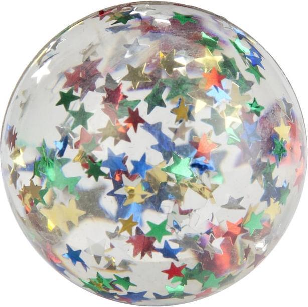 Actual product image Besttoy Bouncy ball - Stars approx. 60 mm -