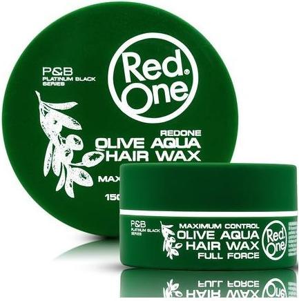 Productafbeelding RedOne Red One Wax - Haarwas - Aqua Haarwas Olijf 150 ml (Haargel, 150 ml)