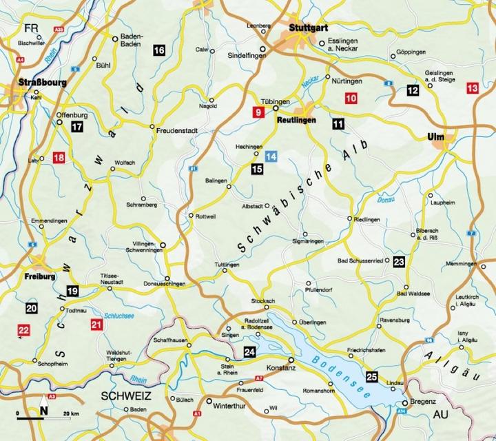 Image du produit Die Wander-Bucket-List Baden-Württemberg (Allemand, Dieter Buck, 2021)