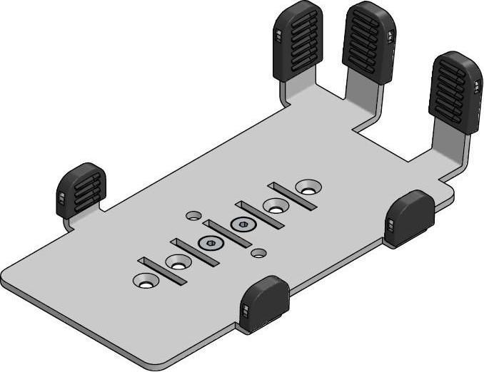 Ergonomic Solutions Multigrip Plate For Verifone