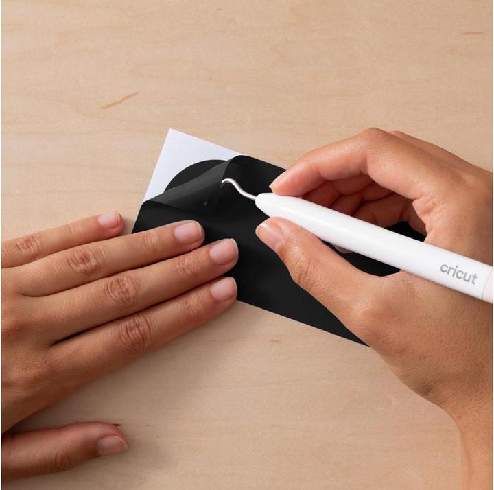 Actual product image Cricut Vinyl film Joy Xtra Smart removable 24.1 x 91.4 cm, black