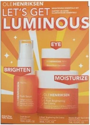 Produktbild Ole Henriksen Let's Get Luminous Aufhellendes Essentials Set (Gesichtspflege set)