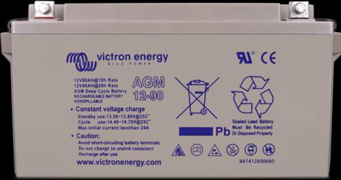 Produktbild Victron Energy Deep Cycle Batterie (12 V, 110 Ah)