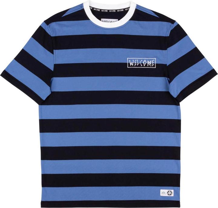 Actual product image Welcome Thicc Stripe Short Sleeve Knit (S)