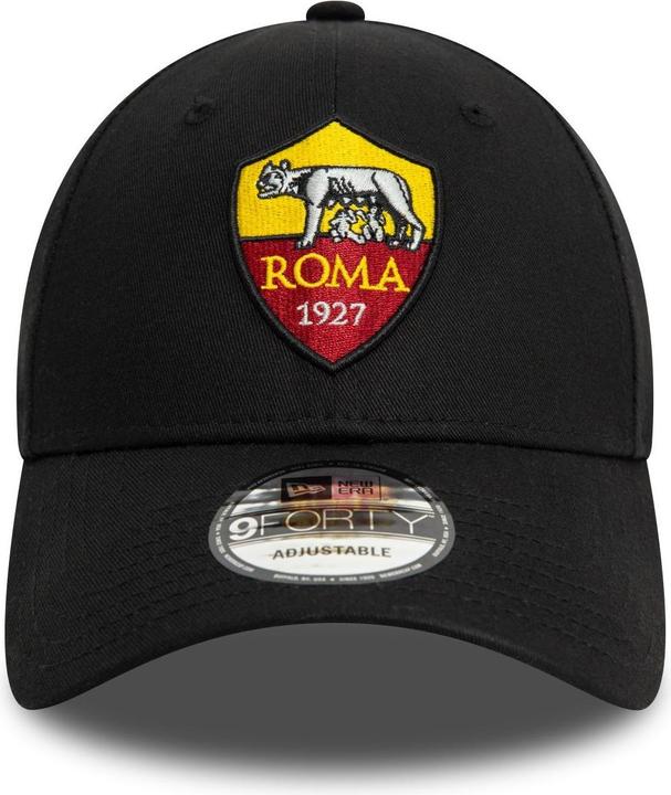 Produktbild New Era 9Forty Strapback Cap - AS Roma schwarz