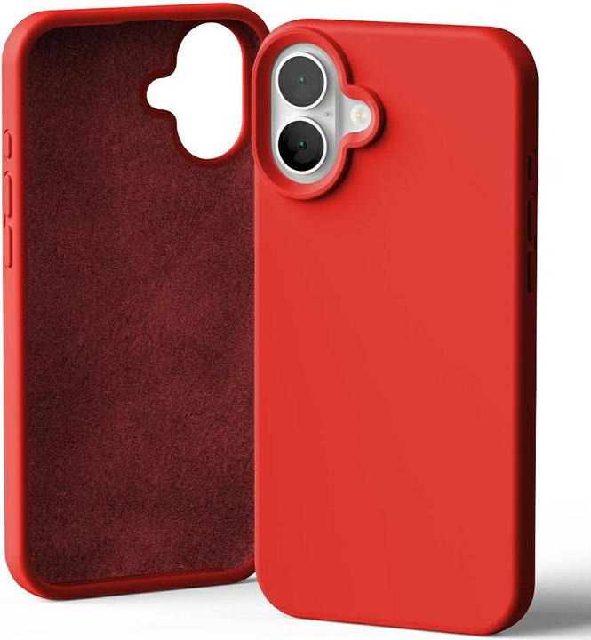 Produktbild Silicone iPhone 16 Plus 6,7" czerwony/red (Apple iPhone 16 Plus)