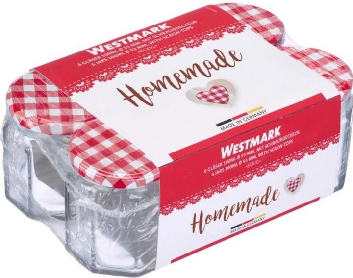 Produktbild Westmark 6er Set Gläser Eckig 100ml (6 Stk., 0.10 l)