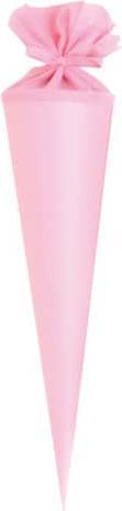 Goldbuch Bastelschultüte rund 70 cm rosa mit Filzverschluss (70 cm, 1 x)
