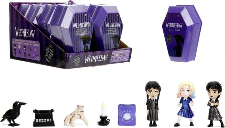 Actual product image Jada Wednesday Blind Box Figures 2.5"