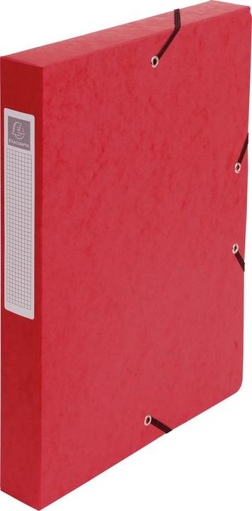 Image du produit Exacompta Boîte de rangement, 40 mm, couleurs assorties, Promopack 3+1 (A4)