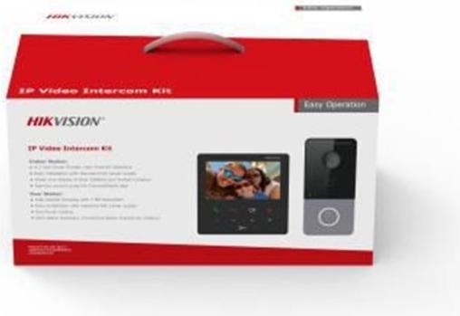 Actual product image Hikvision IP Video Intercom Kit