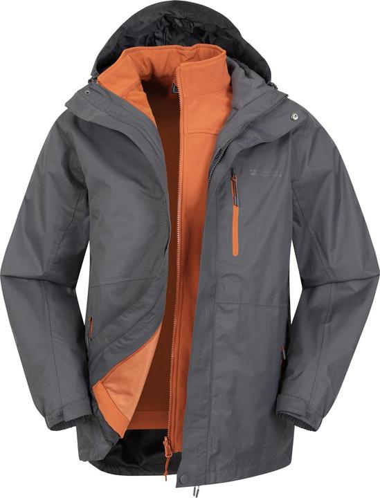 Immagine prodotto Mountain Warehouse Bracken Extreme Giacca Impermeabile 3 In 1 Uomo (M)