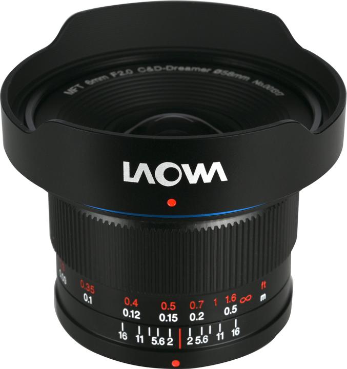 Actual product image Venus Optic Laowa 6mm f/2.0 Zero-D MFT - MFT (Micro Four Thirds, Micro Four Thirds)