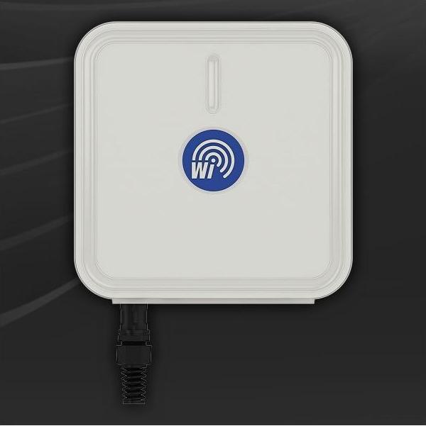 Actual product image Quwireless WIBOX PA M5-24HV - 5 GHZ, 24 dBi MIMO Antenna (Wi-Fi)