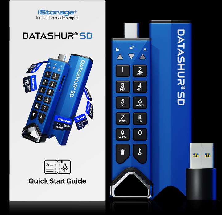 Immagine prodotto iStorage datAshur SD Dual Pack (32 GB, USB-C)