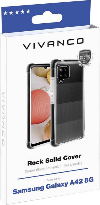 Produktbild Vivanco Rock Solid, Anti Shock Schutzhülle für Galaxy A42 5G