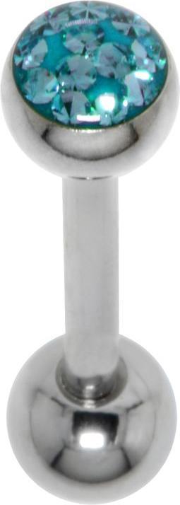 Bijouteria Zungenpiercing (Epoxiharz, Kristall, Chirurgenstahl 316L)