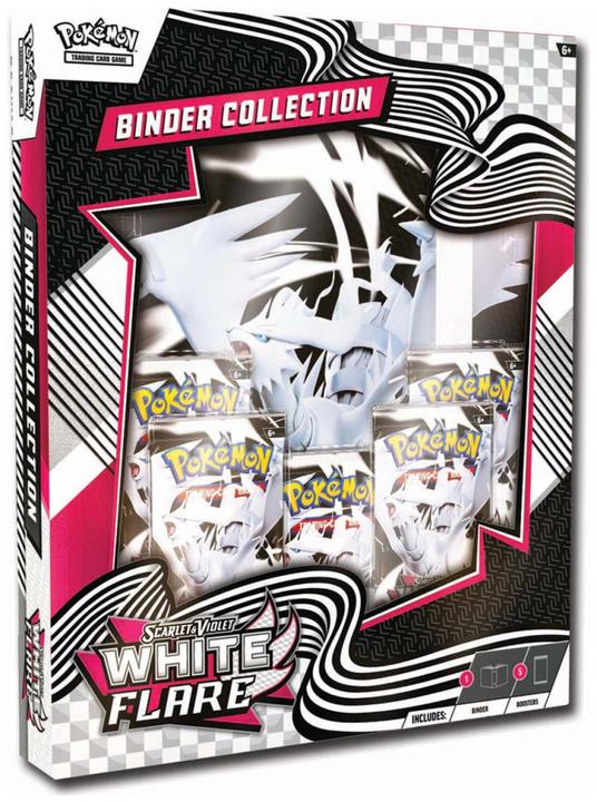 Actual product image Asmodée Scarlet & Violet: White Flare Binder Collection (English, Booster Pack)