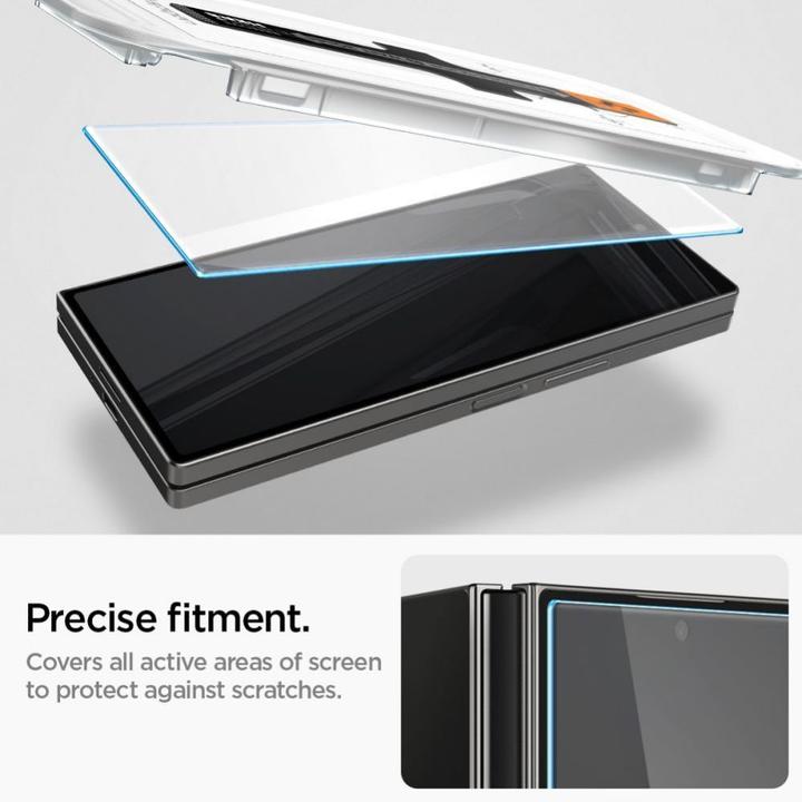 Produktbild Spigen EZ Fit Gehard Glas Clear Screenprotector Samsung Galaxy Z Fold 6 2-Pack (2 Stück, Samsung Galaxy S21)