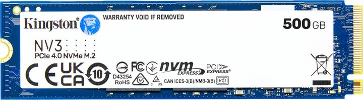 Image du produit Kingston NV3 (500 Go, M.2 2280)