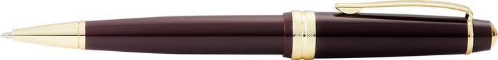 Cross Biros Bailey rosso chiaro, finiture dorate in confezione regalo (Rosso, Oro, 1 x)