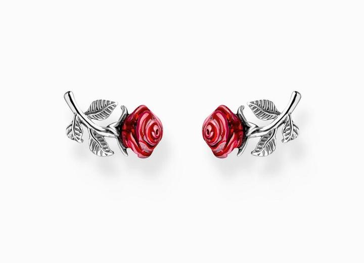 Immagine prodotto Thomas Sabo Orecchini a perno Roses Romance (Argento 925, Smalto)