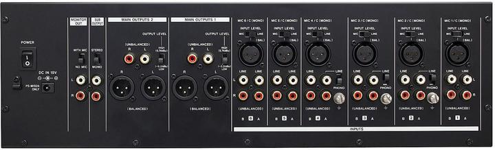 Actual product image Tascam MZ-372 (Studio- and Livemixer)