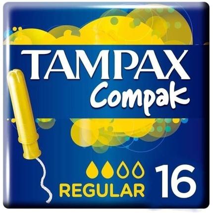 Actual product image BigBuy Tampax Compak Regular Tampons (16 x, Regular)