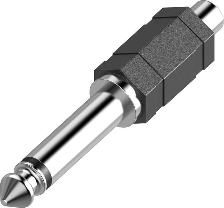 Produktbild Hama Audio-Adapter, Cinch-Kupplung - 6,3-mm-Klinken-Stecker Mono (Audio Splitter)