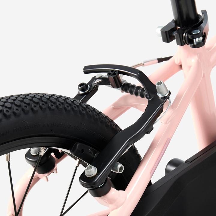Actual product image Btwin Kinderfahrrad 16 Zoll Discover 500 rosa (16")