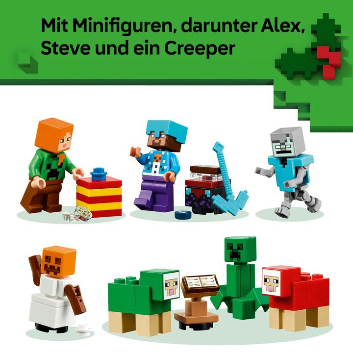 Produktbild LEGO Adventskalender 2025 (LEGO Minecraft, 21280)