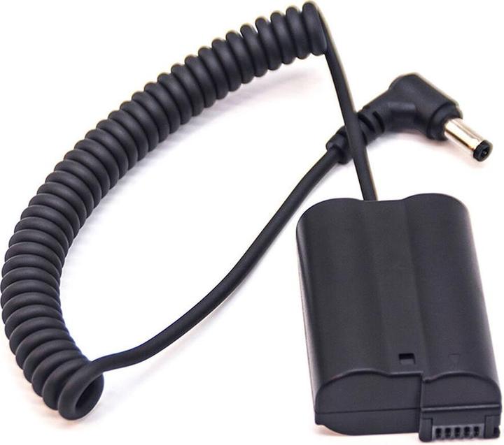 Actual product image Caruba Nikon EN EL15 full decoding dummy battery (spring cable) (Camera battery)