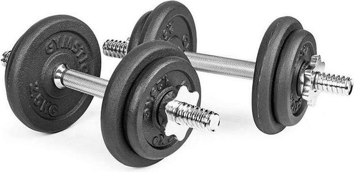 Produktbild Gymstick Adjustable Dumbbell Set (4 x 1.25 kg, 4 x 2.5 kg)