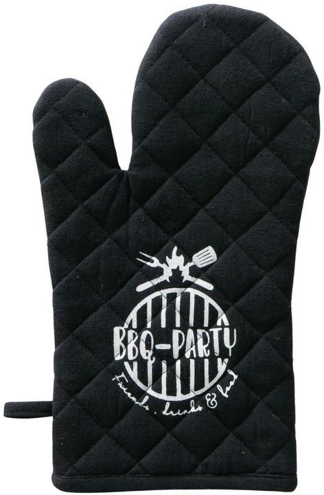 Produktbild Boltze Home Boltze Küchenhandschuh BBQ Schwarz, Grösse: Universalgrösse (50% Baumwolle, 50% Polyester)