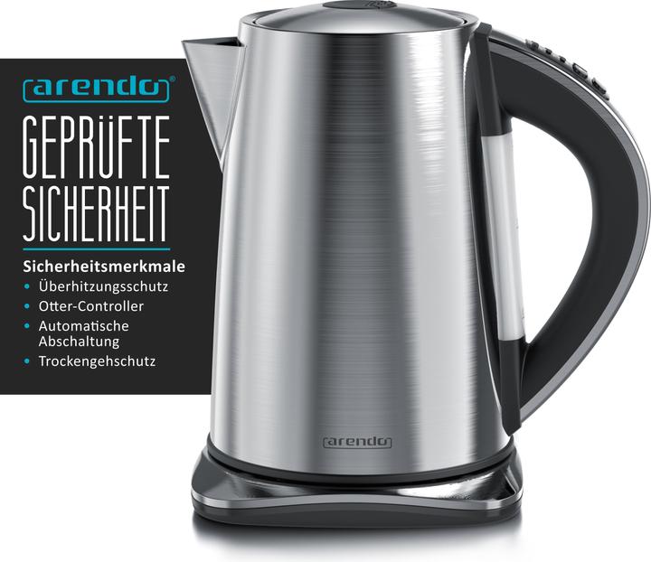 Actual product image Arendo Kettle (1.70 l)