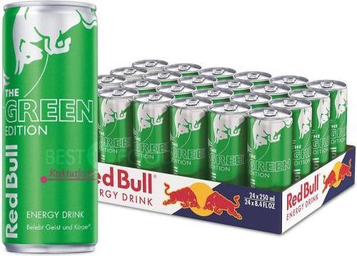 Actual product image Red Bull Energy Drink The Green Edition (24 x 25 cl)