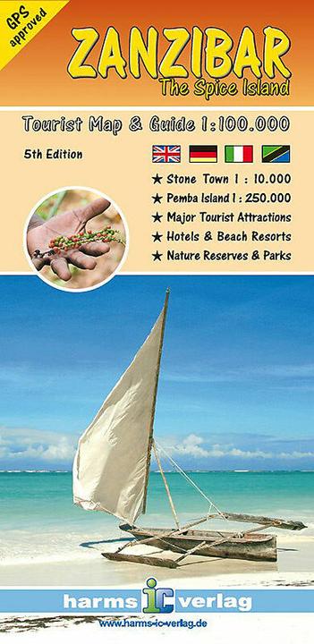 Image du produit Zanzibar 1:100000 (Allemand, Anglais, Félix, Elke/Harms, Harald/Kaiza, Benjes, 2011)