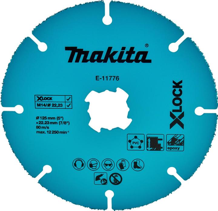 Makita E-11776 Trennscheibe 125mm Uni.X-Lock
