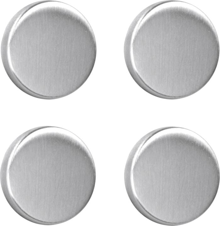 Actual product image Metaltex Magnet ø 3 cm Inox Set of 4 (4 x)