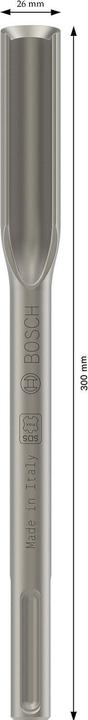 Actual product image Bosch Professional Zubehör PRO SDS max Hollow Gouging Chisel, 26 x 300 mm (26 mm)