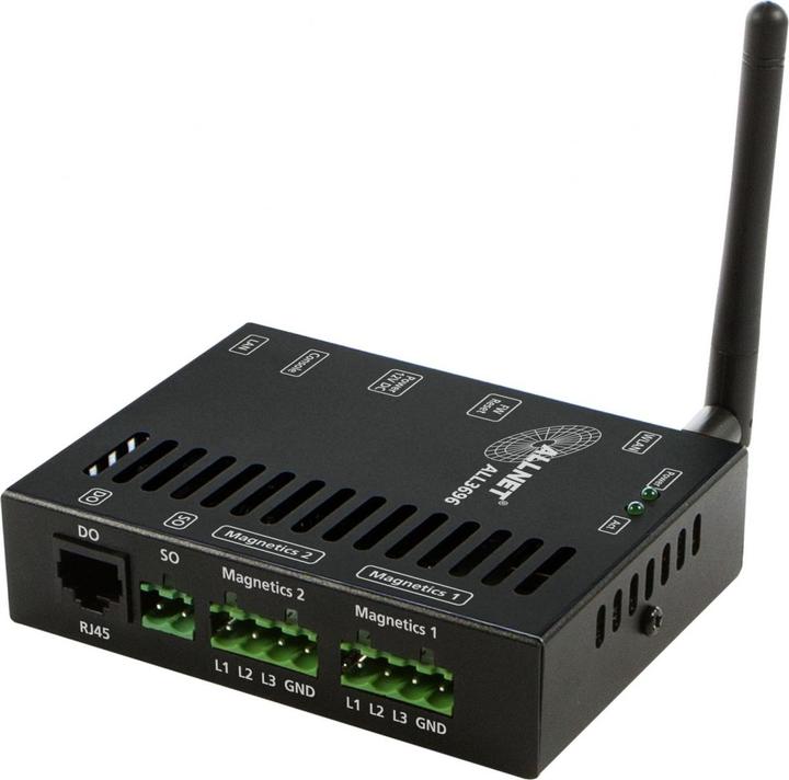 Produktbild Allnet ALL3696. Produktfarbe: Schwarz, Unterstützte Protokolle: HTTP/HTTPS, TCP/IP, SNTP, SMTP, SSH, Arbeit
