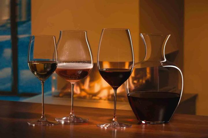 Produktbild Riedel Cabernet Gläserset & Dekanter VERITAS (62.50 cl, 4 Gläser, Rotweingläser)