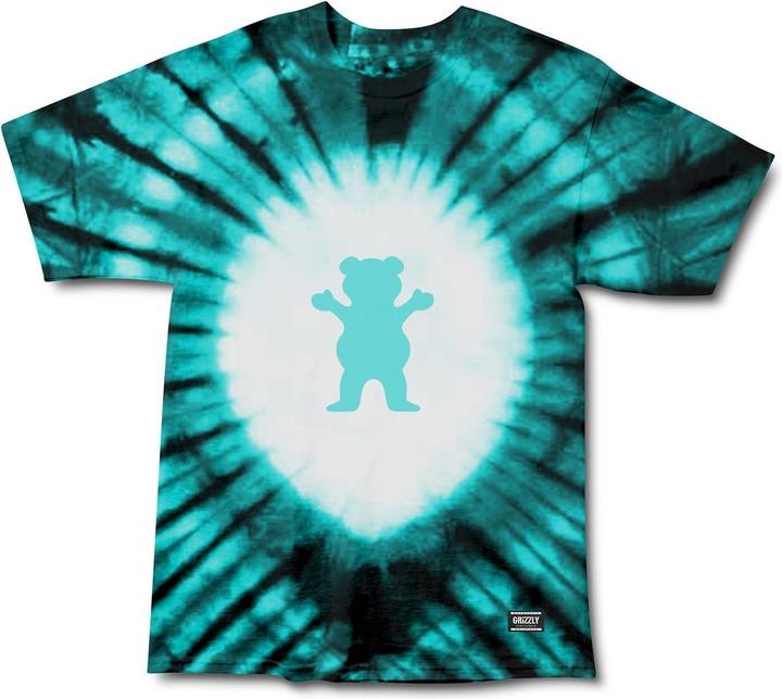 Grizzly OG Bear XRay Tie-Dye T-Shirt (S)