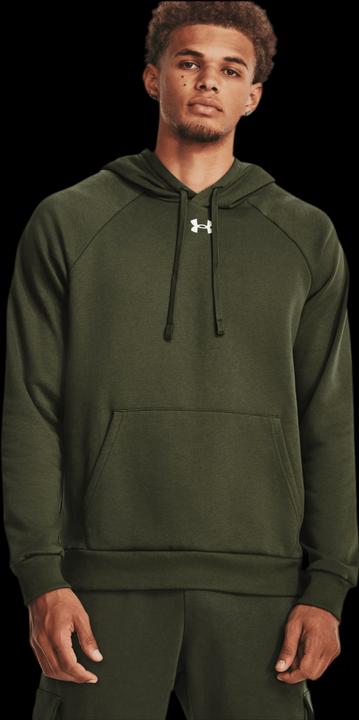Under Armour Rival Fleece Kapuzenpullover Oliv 1379757 390 L (L)
