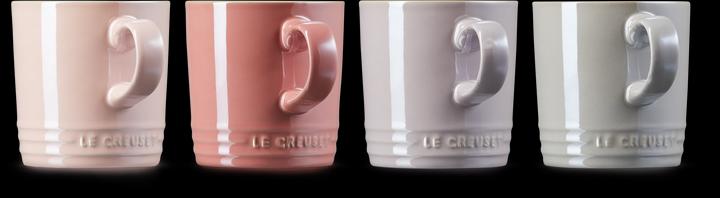 Produktbild Le Creuset Becher 350 ml 4er Set Metallics Rosé (350 ml, 4 x)