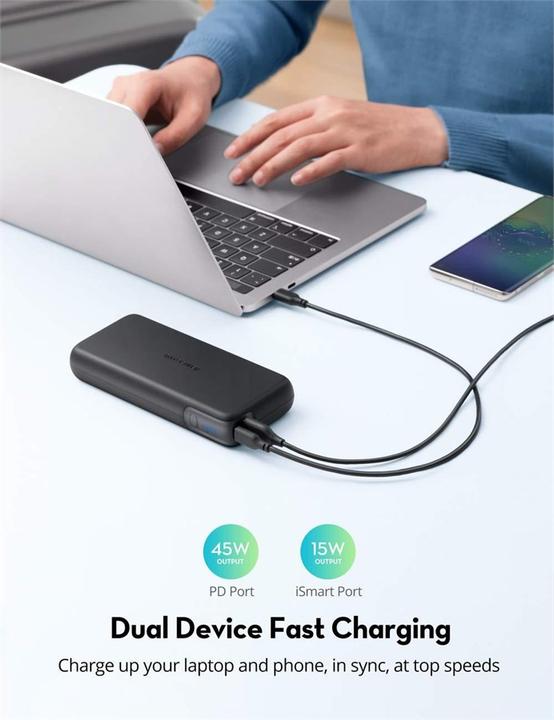 Produktbild RAVPower RP-PB201 (20000 mAh, 60 W, 72.60 Wh)